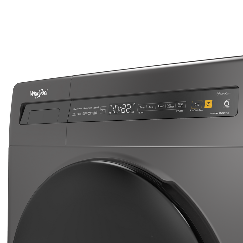 WHIRLPOOL FWEB9002GG,9kg Sanicare Front Load Washer  Front Load Washer