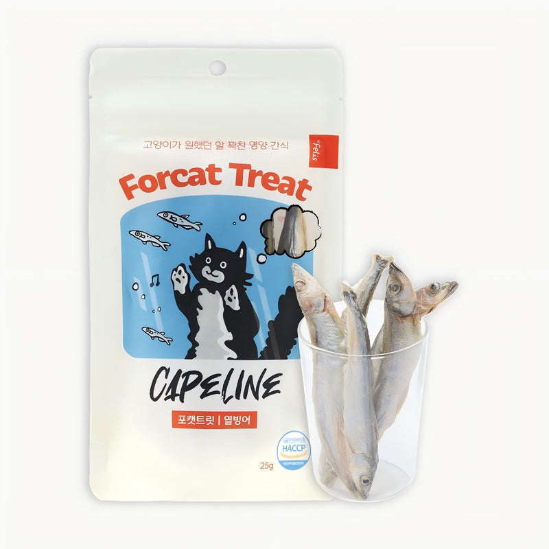 Dr Felis Forcat treat Capelin