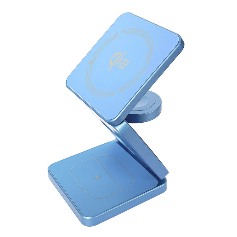 Senki SK-X55 minimal Qi2 三合一折疊磁吸無線充電器