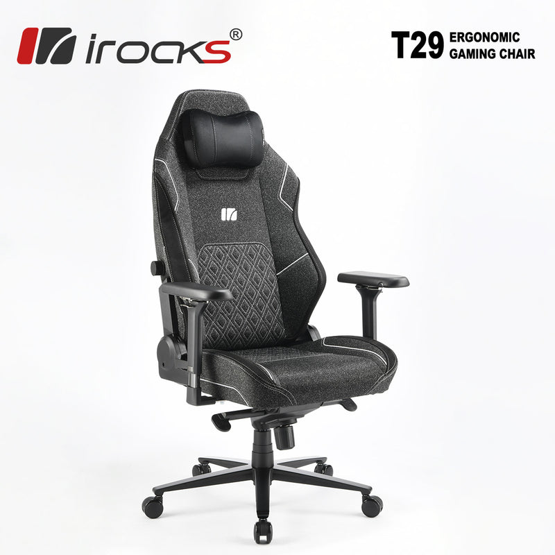 I-ROCKS 艾芮克 T29 旗艦人體工學電競椅