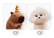 Xiaomi 小米 Xiaomi Mix Flip手機殼及萌寵掛繩夾片 代理贈品