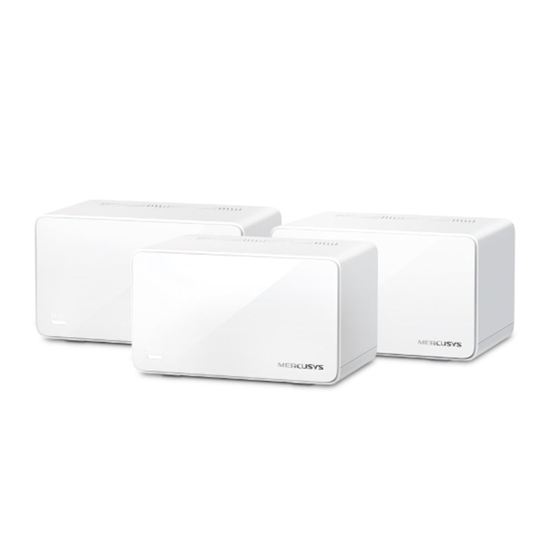 MERCUSYS水星網絡 HALO H90X AX6000 雙頻 WiFi 6 Mesh 路由器 (3件裝)