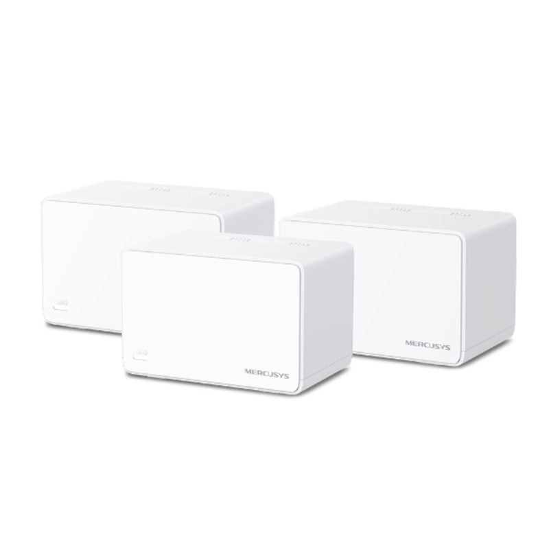 MERCUSYS水星網絡 HALO H80X AX3000 雙頻 WiFi 6 Mesh 路由器 (3件裝)