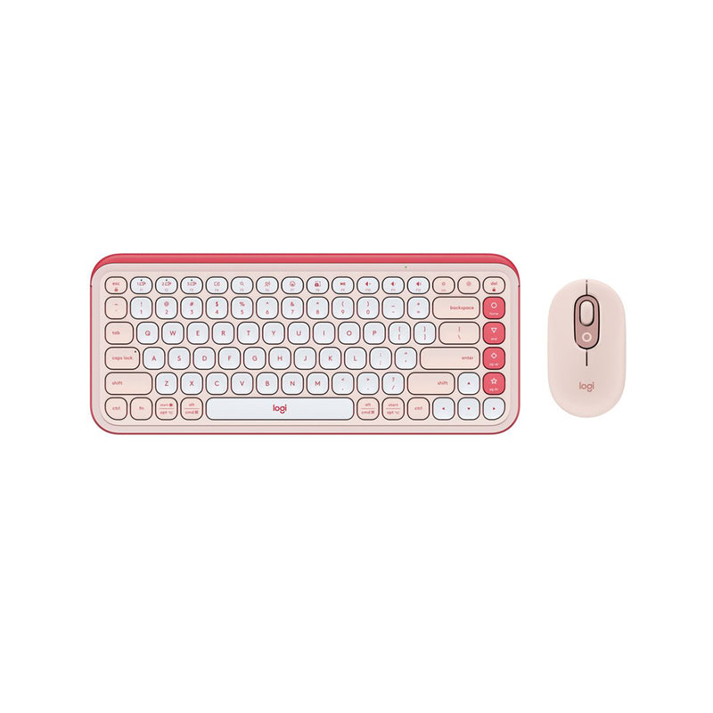 LOGITECH 羅技 POP ICON 無線智能鍵盤滑鼠套裝 (美式英文)