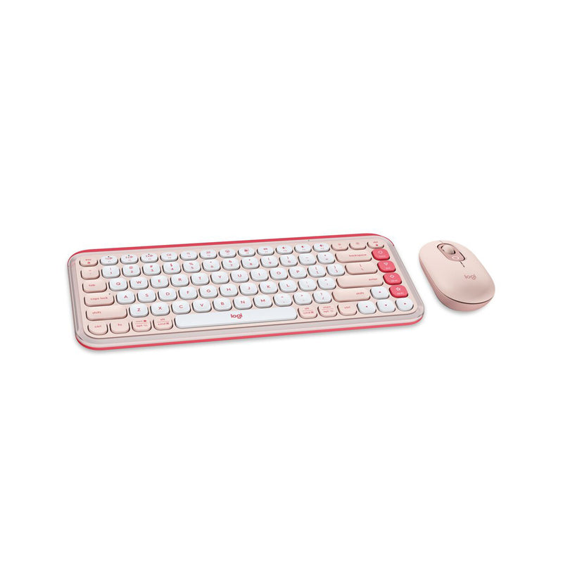 LOGITECH 羅技 POP ICON 無線智能鍵盤滑鼠套裝 (美式英文)