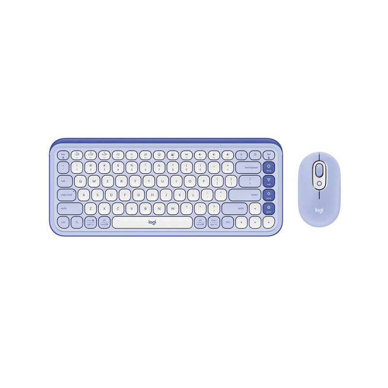 LOGITECH 羅技 POP ICON 無線智能鍵盤滑鼠套裝 (美式英文)