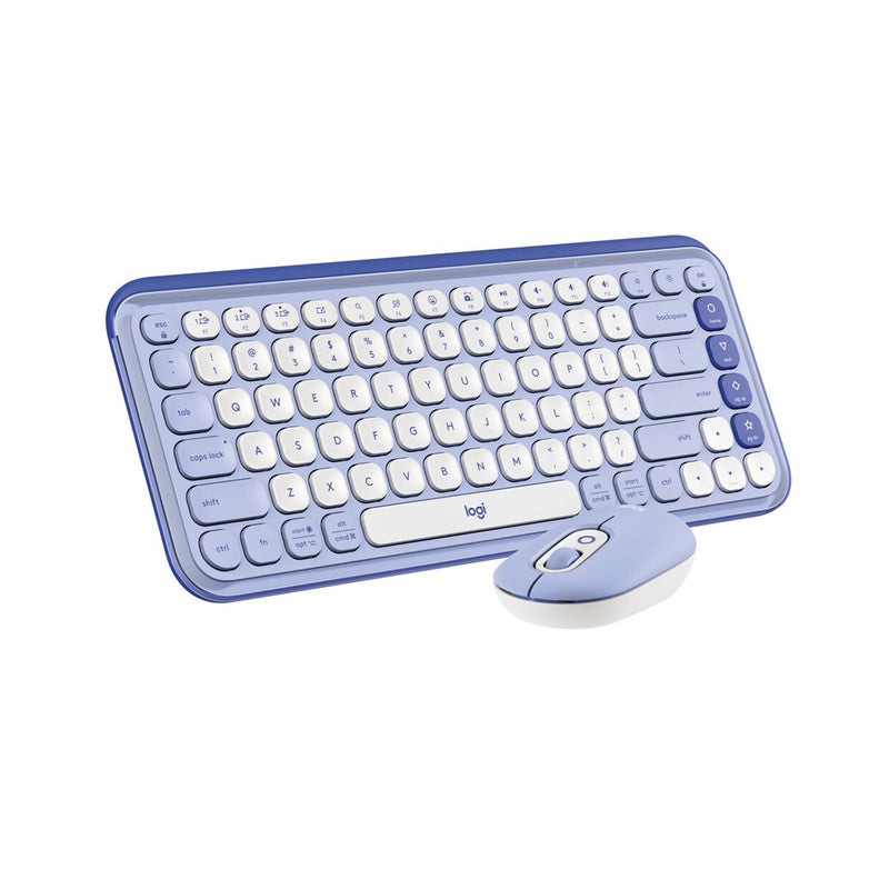 LOGITECH 羅技 POP ICON 無線智能鍵盤滑鼠套裝 (美式英文)