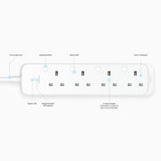 TP-Link Tapo P304M Smart Wi-Fi Power Strip (4 smart outlets)