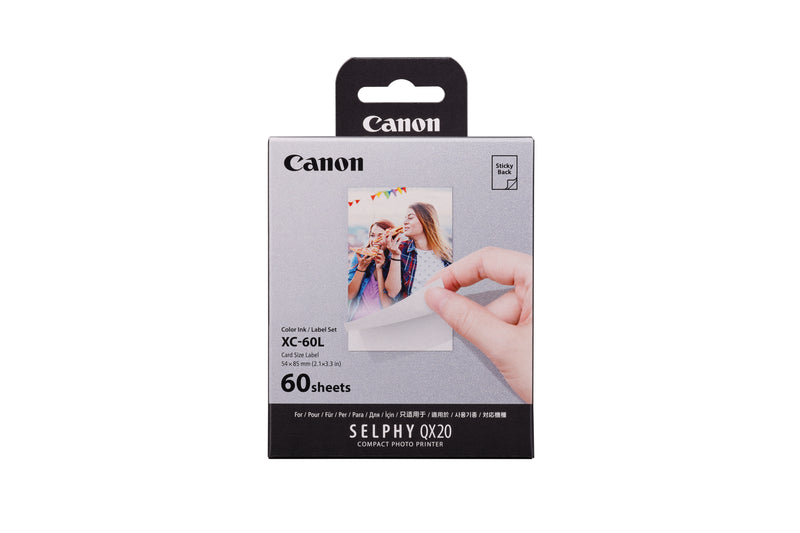 CANON 佳能 SELPHY 彩色墨盒 / 貼紙套裝 XC-60L