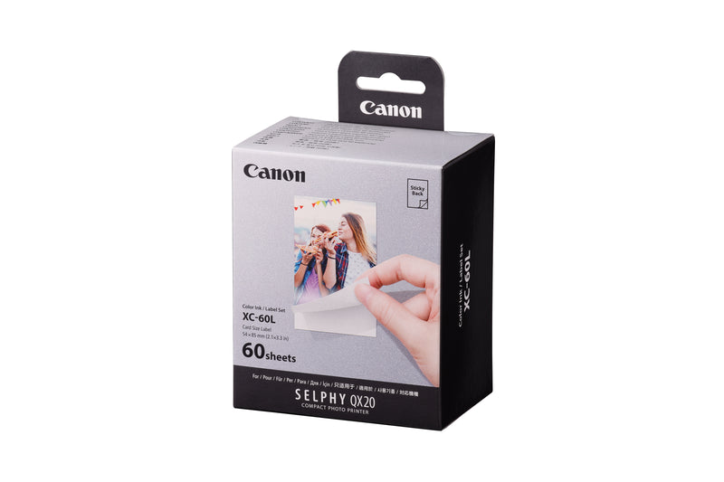 CANON 佳能 SELPHY 彩色墨盒 / 貼紙套裝 XC-60L