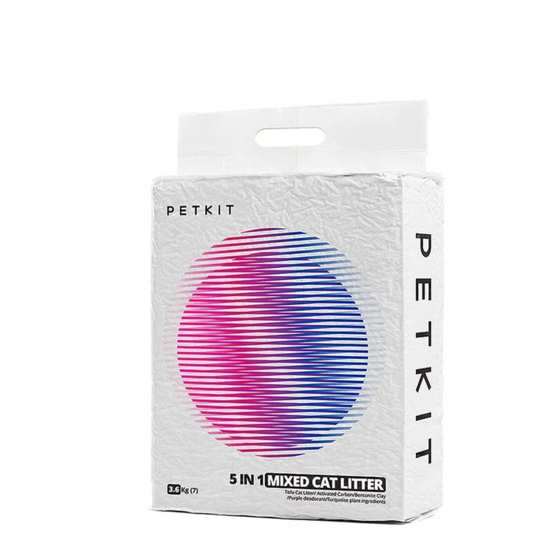 PETKIT 5-in-1 Activated Carbon Deodorizing Mixed Litter