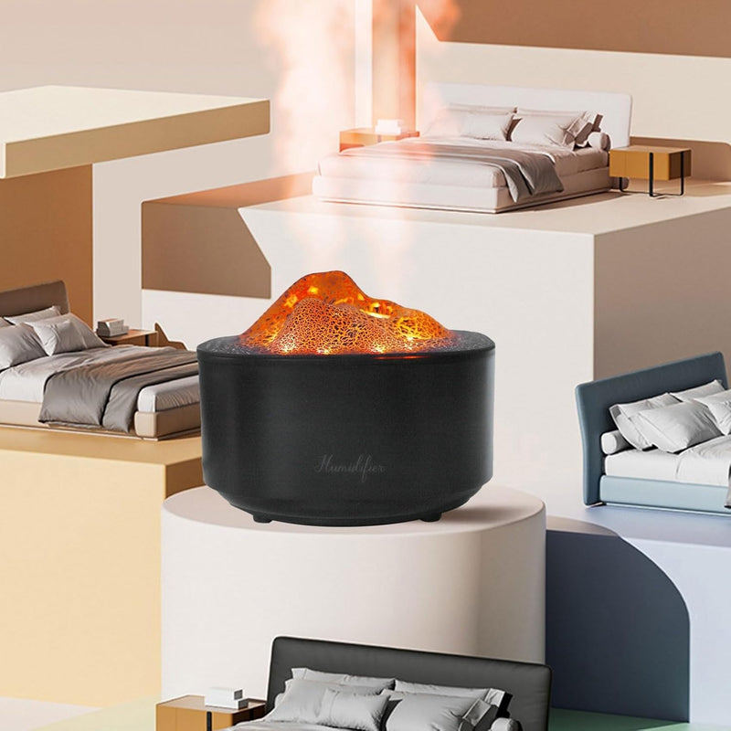 Mibeli K33 火山造型氣氛燈加濕器
