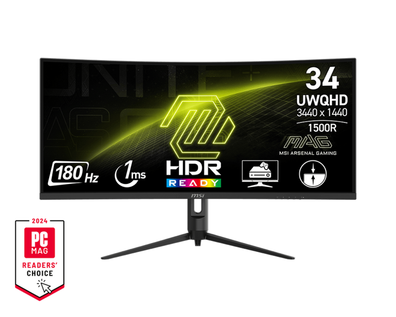 MSI 微星 MAG 342CQR E2 34"180Hz 電競手提電腦