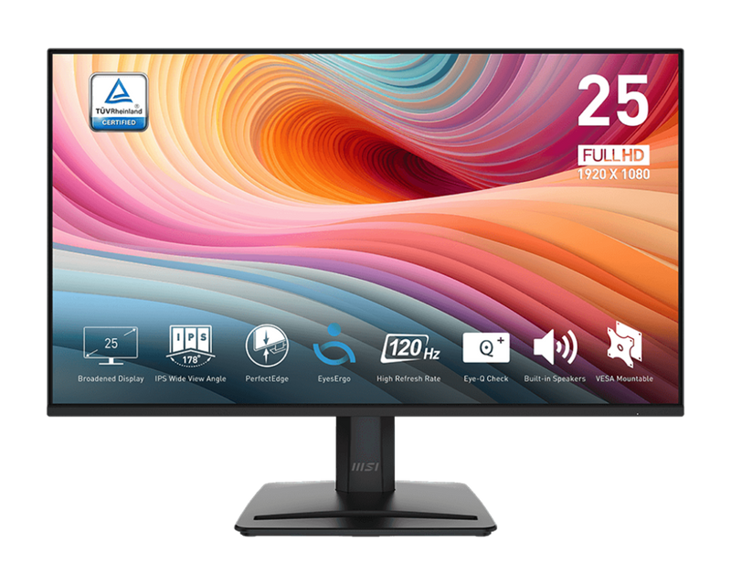 MSI MP251 E2 25" FHD IPS 120Hz Monitor