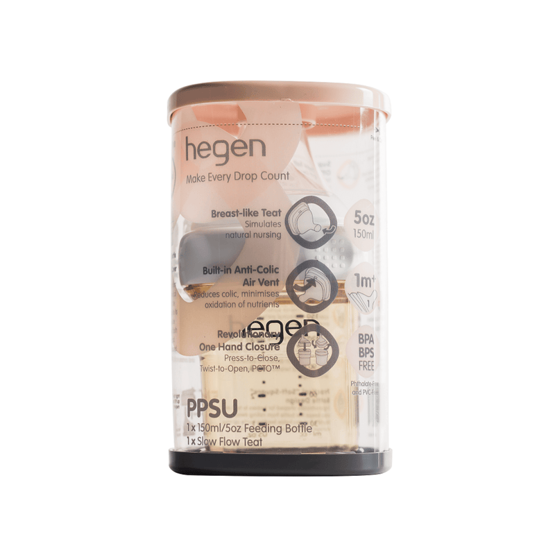 Hegen PCTO™ PPSU多功能寬口奶瓶 150ml / 5oz 白色
