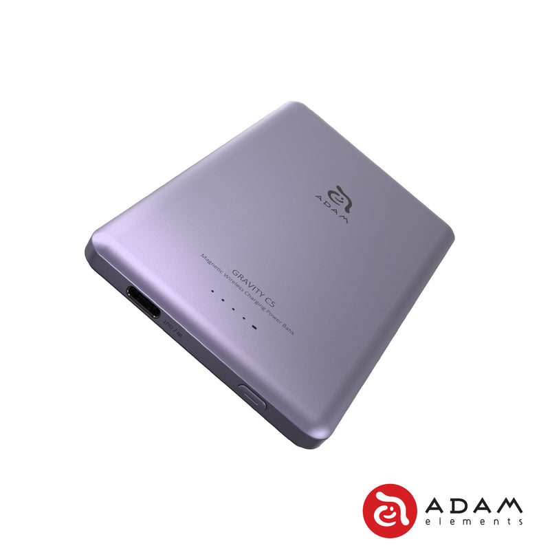 ADAM elements GRAVITY C5 Ultra Slim Magnetic Wireless Charging Power Bank