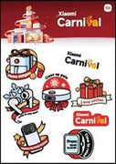 Xiaomi Xiaomi Christmas luggage sticker  Vendor Premium