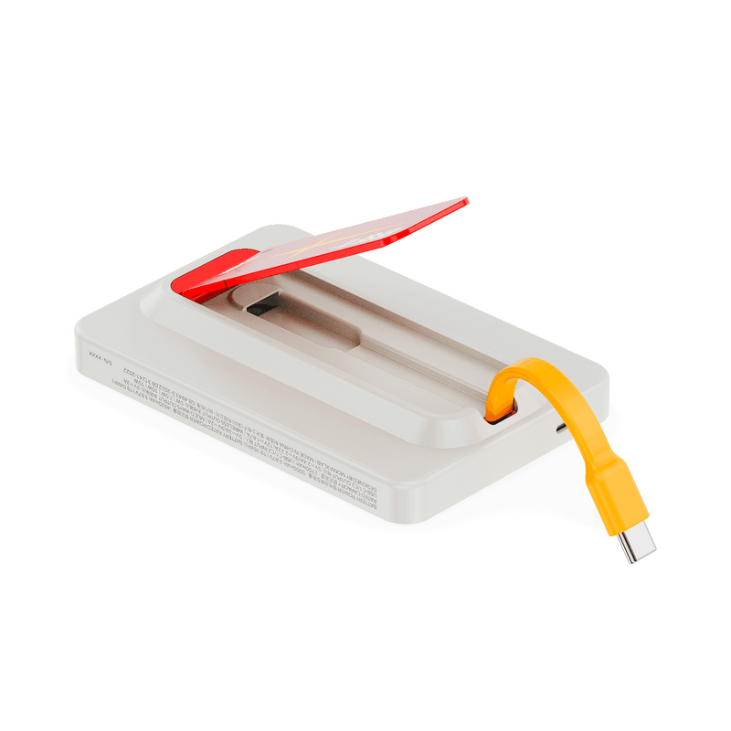 Momax 1-Power X Pro 5000mAh 內置USB-C線移動源支架 移動電源