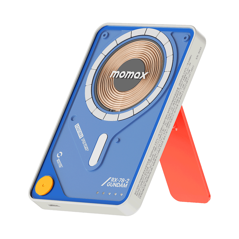 Momax 1-Power X Pro 5000mAh 內置USB-C線移動源支架 移動電源