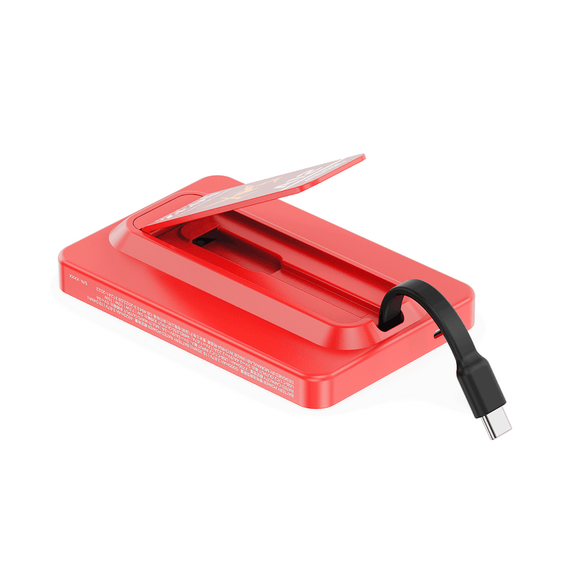 Momax 1-Power X Pro 5000mAh 內置USB-C線移動源支架  移動電源