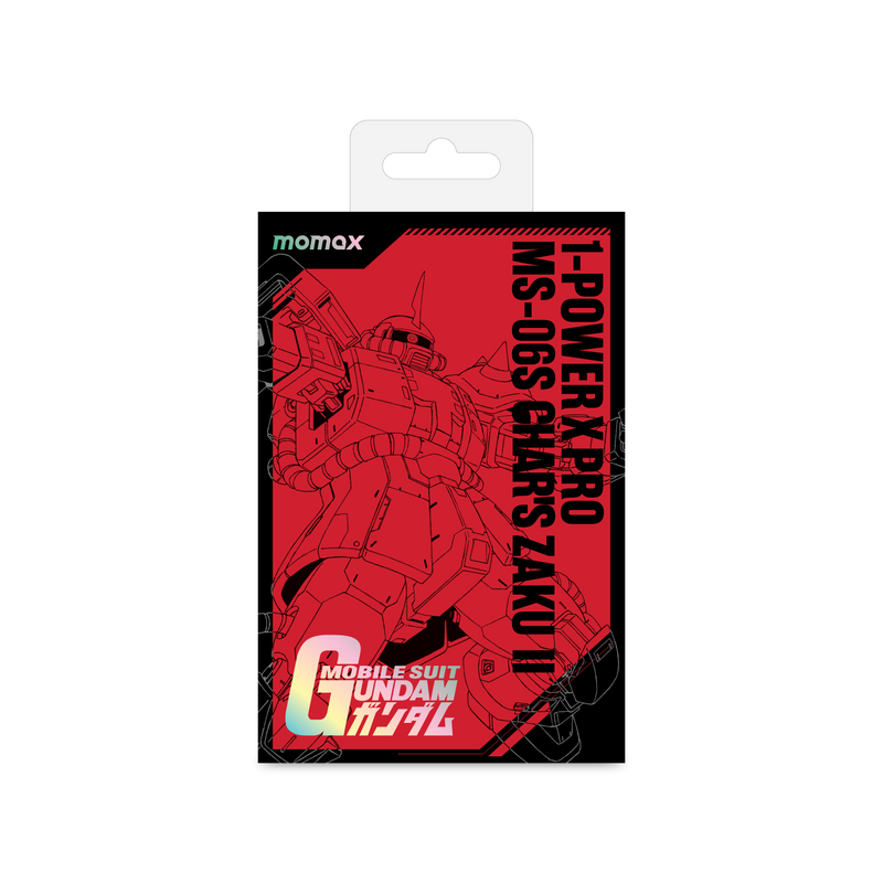 Momax 1-Power X Pro 5000mAh 內置USB-C線移動源支架  移動電源