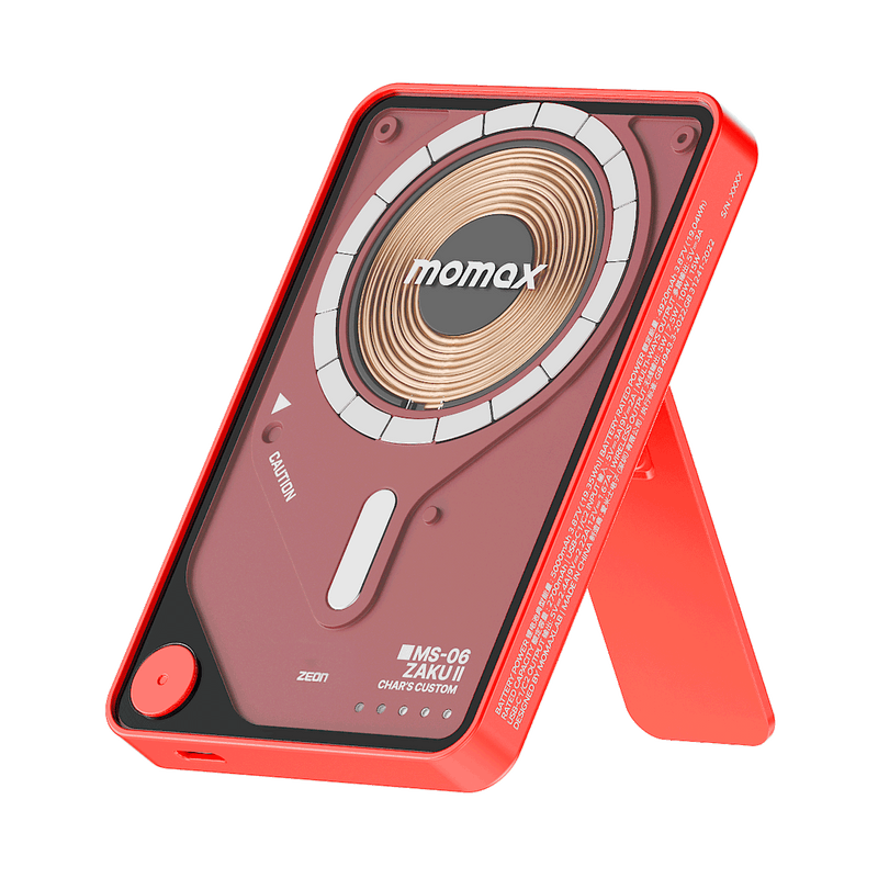 Momax 1-Power X Pro 5000mAh 內置USB-C線移動源支架  移動電源