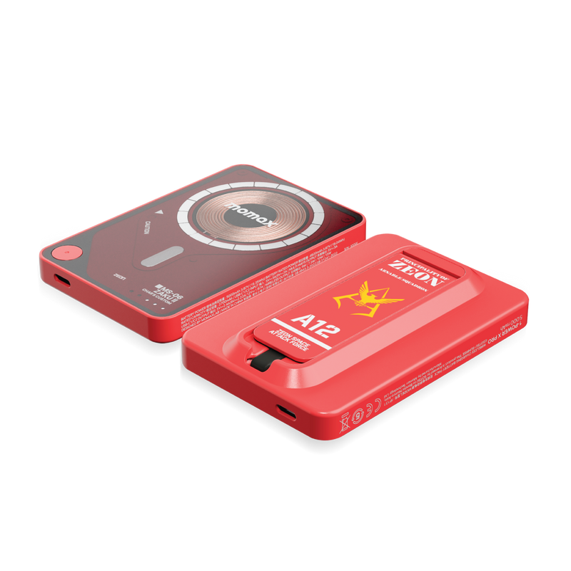 Momax 1-Power X Pro 5000mAh 內置USB-C線移動源支架  移動電源