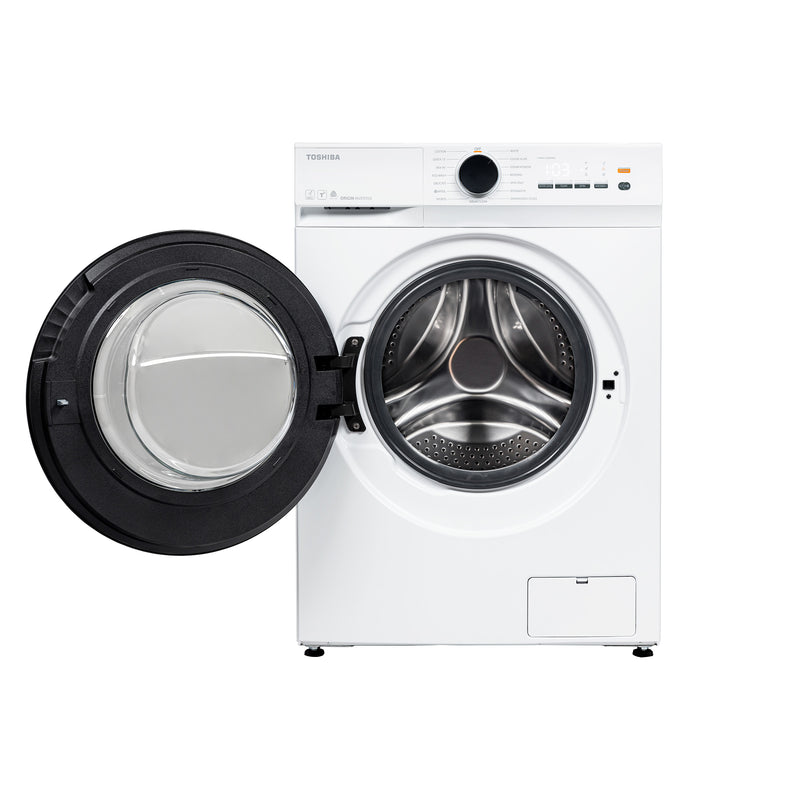 TOSHIBA 東芝 TW-T21BU90UWH(WW),8公斤470mm超薄身前置式變頻洗衣機 前置式洗衣機