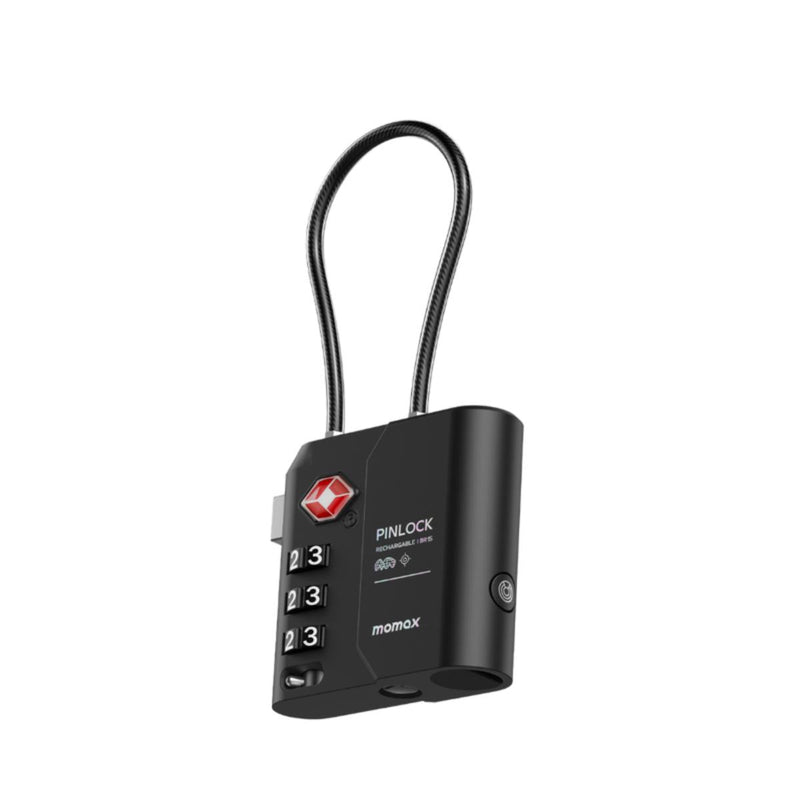 Momax PinLock TSA Padlock Find my locator BR15
