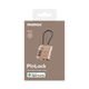 Momax PinLock TSA Padlock Find my locator BR15