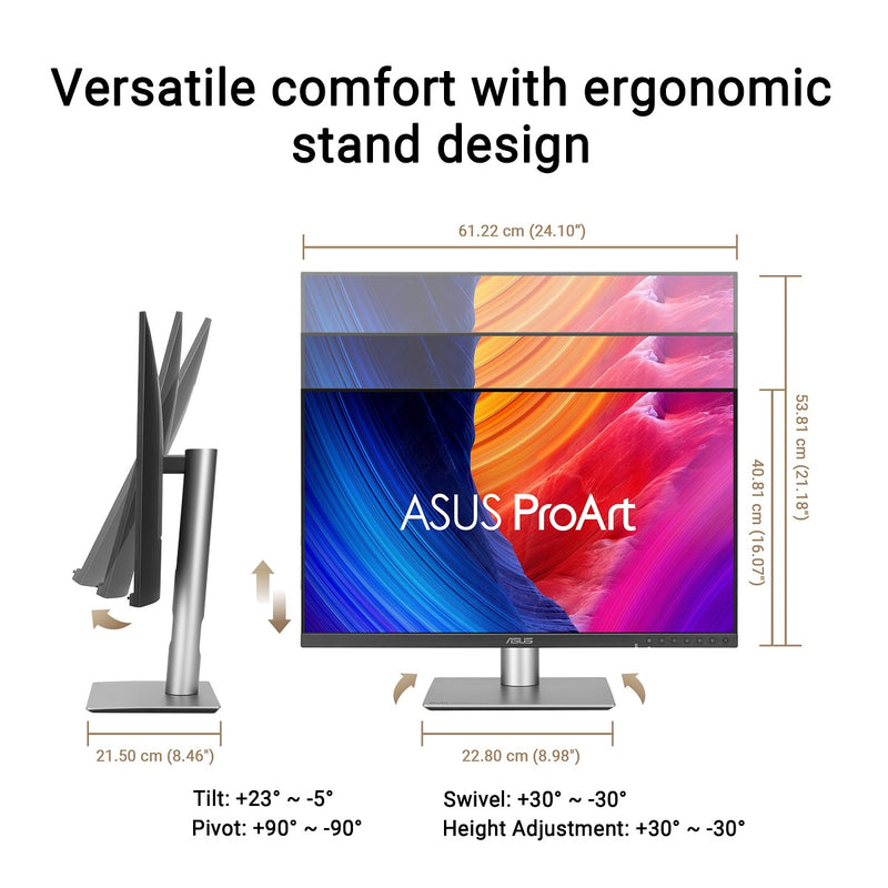 ASUS 華碩 ProArt PA27JCV 27" 專業顯示器
