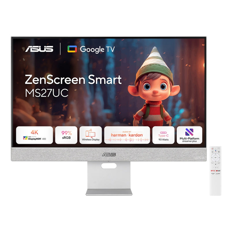 ASUS 華碩 ZenScreen MS27UC 27" 智慧顯示器