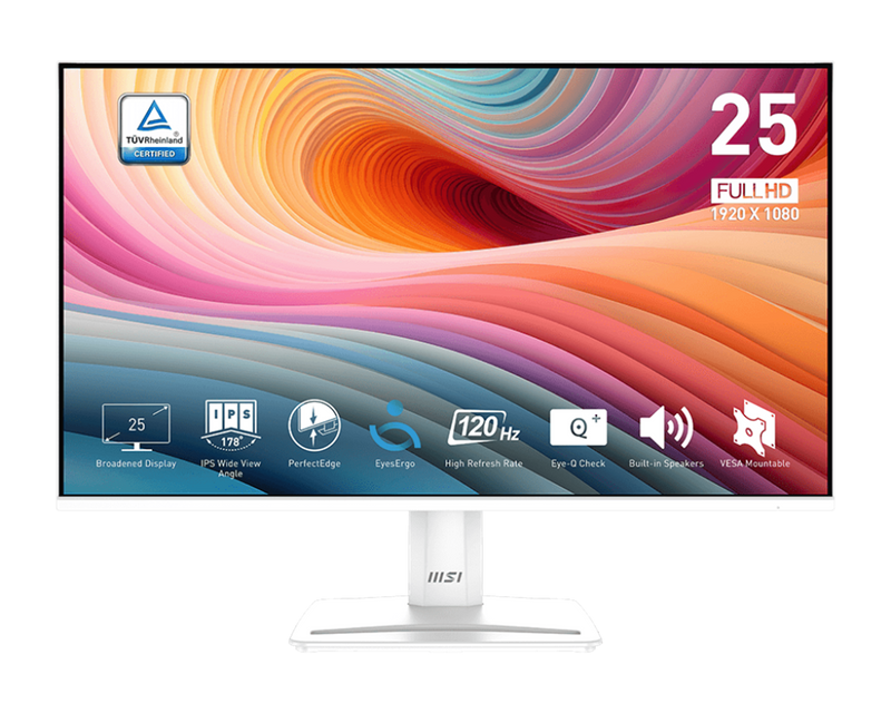 MSI PRO MP251W E2 25" FHD IPS 120Hz Monitor