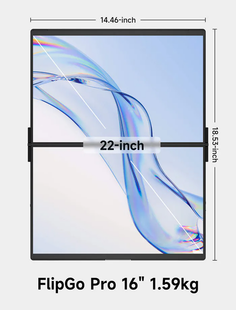 JSAUX FlipGo Pro 16" Portable Monitor