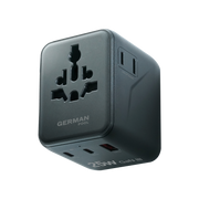 GERMAN POOL 25W MINI GaN III Universal Travel Adapter