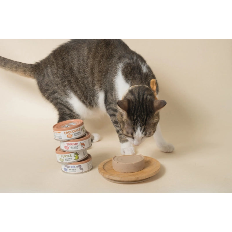 Petcook Wet Food for Cats - Crocodile with Chicken 80g(24 cans in original box discount)
