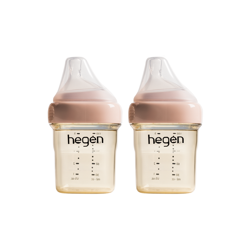 Hegen PCTO™ 150ml/5oz Feeding Bottle PPSU (2-pack) Pink