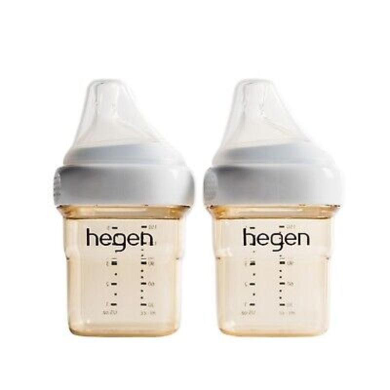 Hegen PCTO™ PPSU多功能寬口奶瓶 150ml / 5oz  (2支裝) 白色
