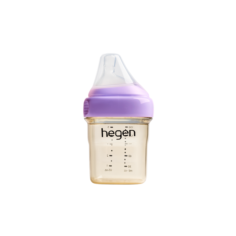 Hegen PCTO™ PPSU多功能寬口奶瓶 150ml / 5oz 紫色