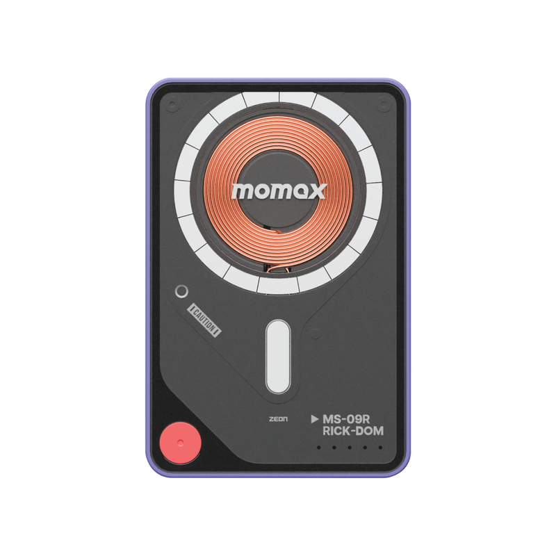 Momax 1-Power X Pro+ Magnetic Wireless Battery Pack (10000mAh) with Stand and Built-in USB-C Cable Power Bank