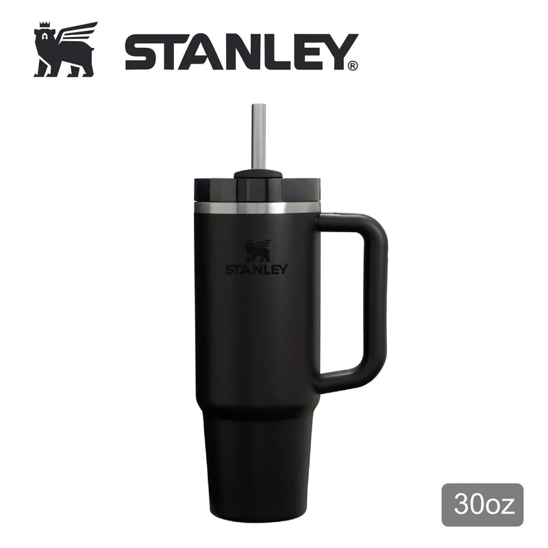 Stanley 30oz 冒險系列真空保溫吸管隨手杯 - BLACK 2.0 - 加購價$298