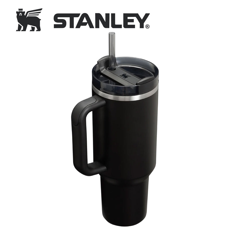 Stanley 30oz 冒險系列真空保溫吸管隨手杯 - BLACK 2.0 - 加購價$298