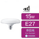 PHILIPS LED UFO Bulb 15W E27 6500K