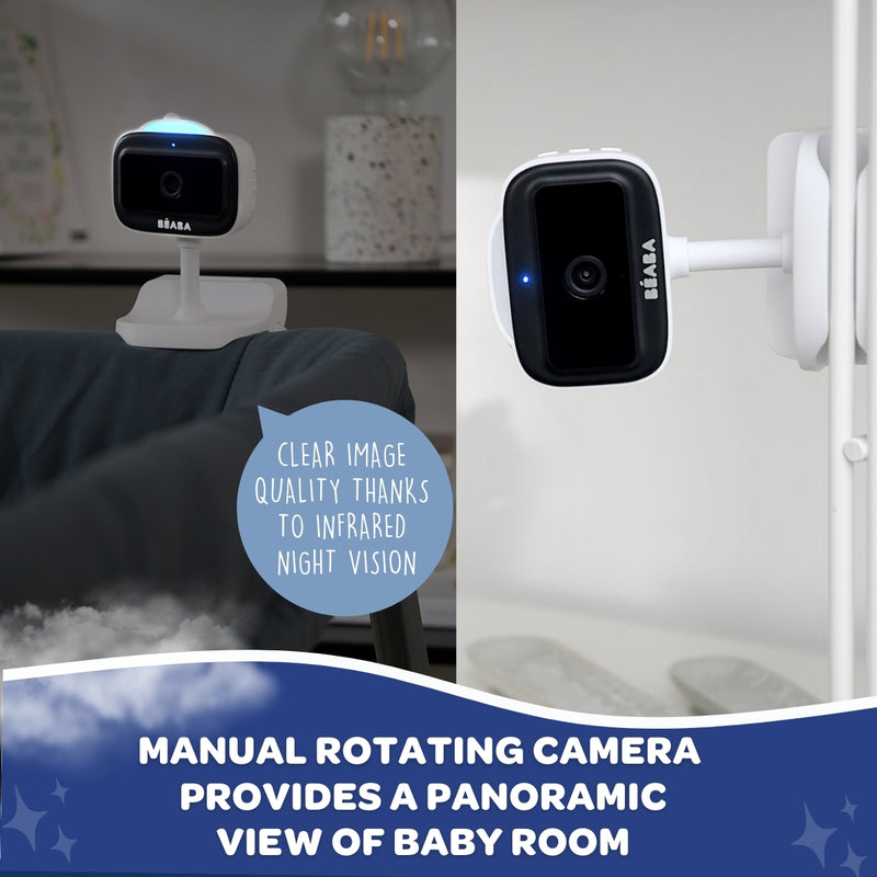 Beaba Zen Nomad Portable Full HD Baby Video Monitor USB-C