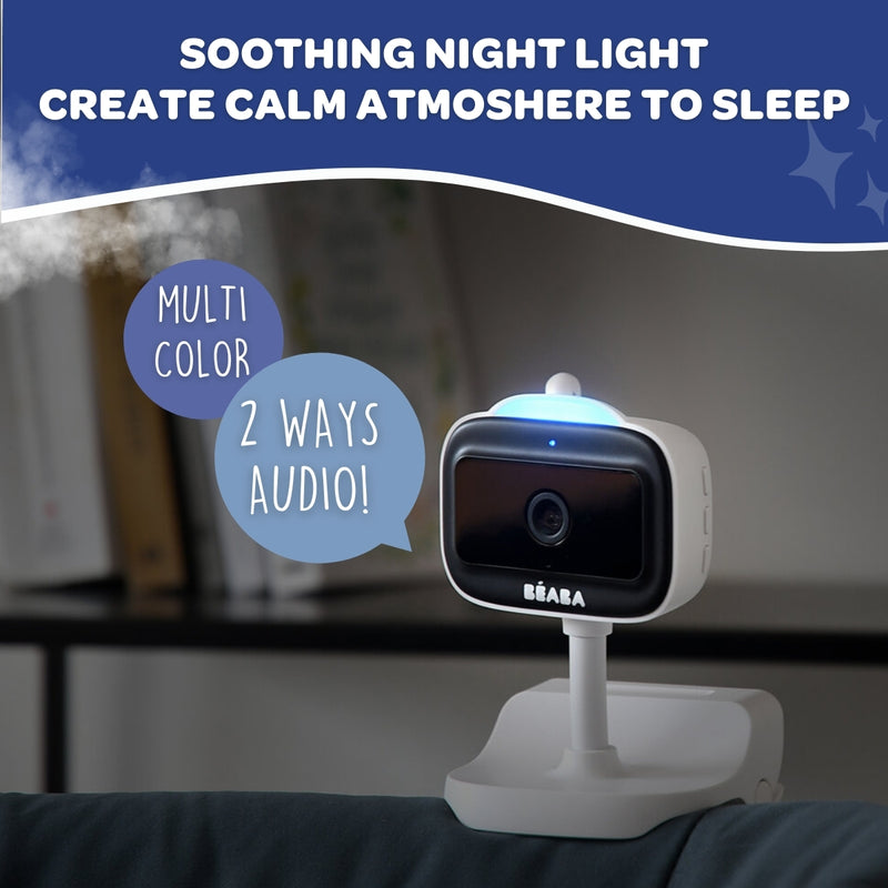 Beaba Zen Nomad Portable Full HD Baby Video Monitor USB-C