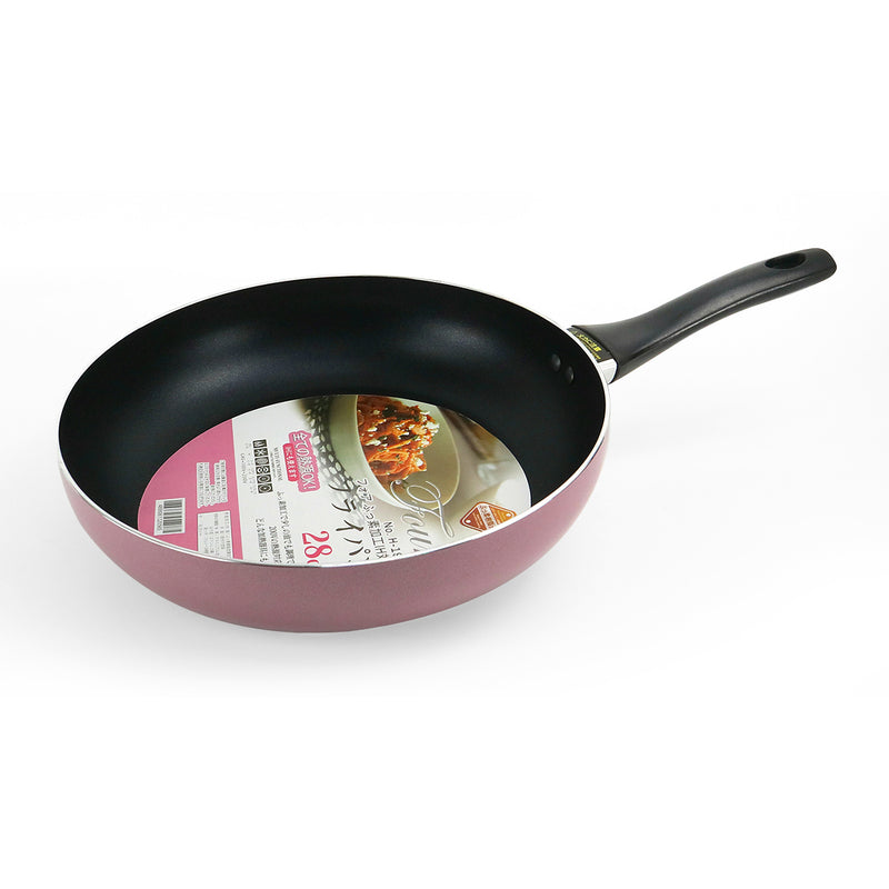 Four 28cm Pink Frypan (IH)
