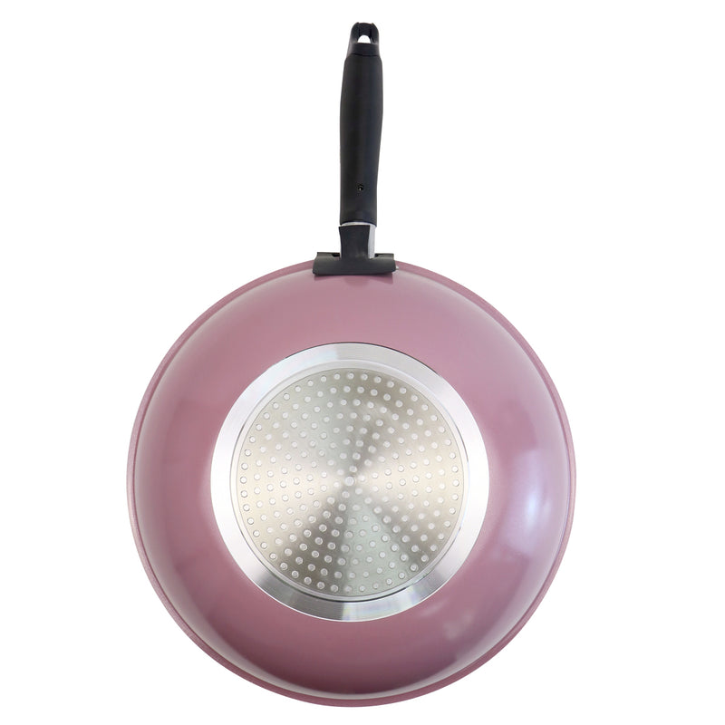 Four 28cm Pink Frypan (IH)