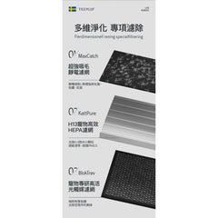 Trevluf PäK Pro專⽤MaxCatch預過濾網