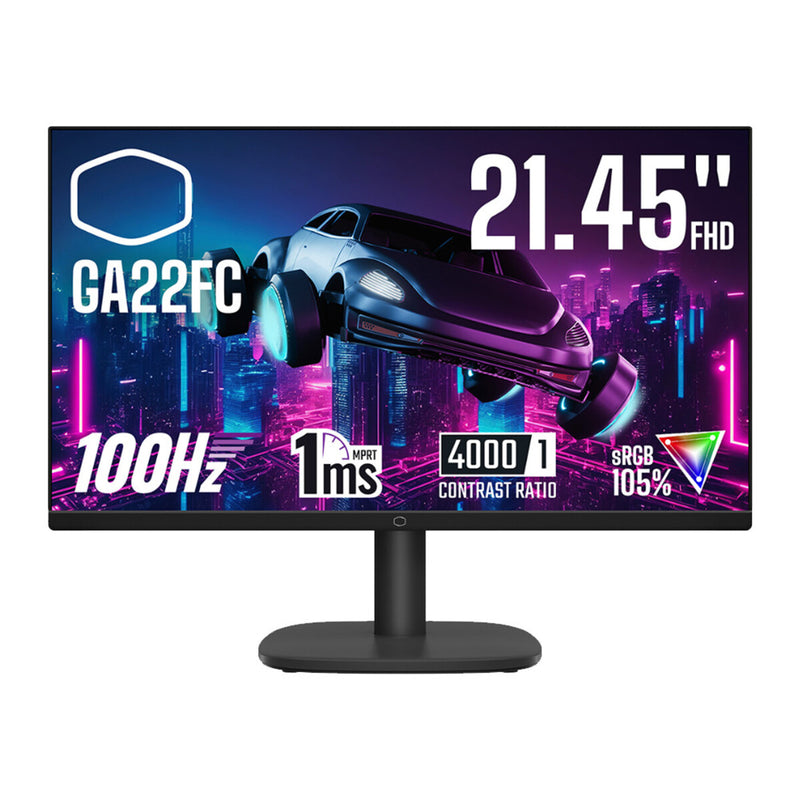 COOLER MASTER GA22FC 21.5″ VA 100Hz FHD 電競顯示屏