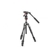 MANFROTTO 曼富圖 Befree Live 鋁合金扳鎖三腳架組（含液壓攝影雲台）